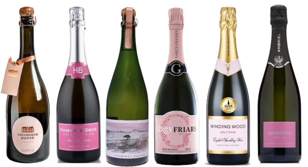 English Sparkling Rose Taster Case - Hawkins Bros Finw English Wines