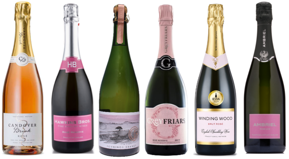 English Sparkling Rose Taster Case - Hawkins Bros Fine English Wines