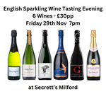 Tasting Evening of English Sparkling Wine - Friday 29th November - 7pm